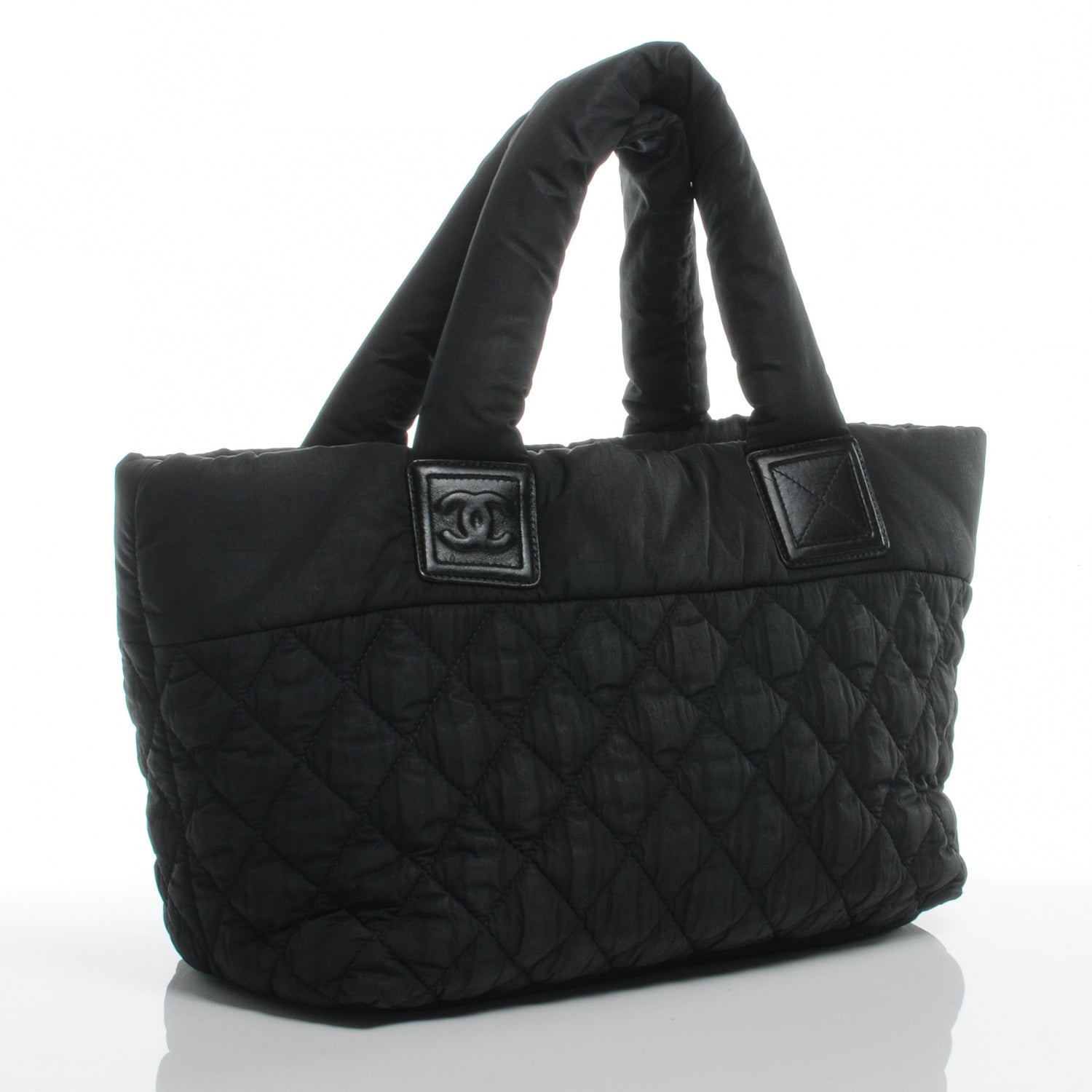 Chanel Small Nylon Coco Cocoon Tote Black 3 of 7