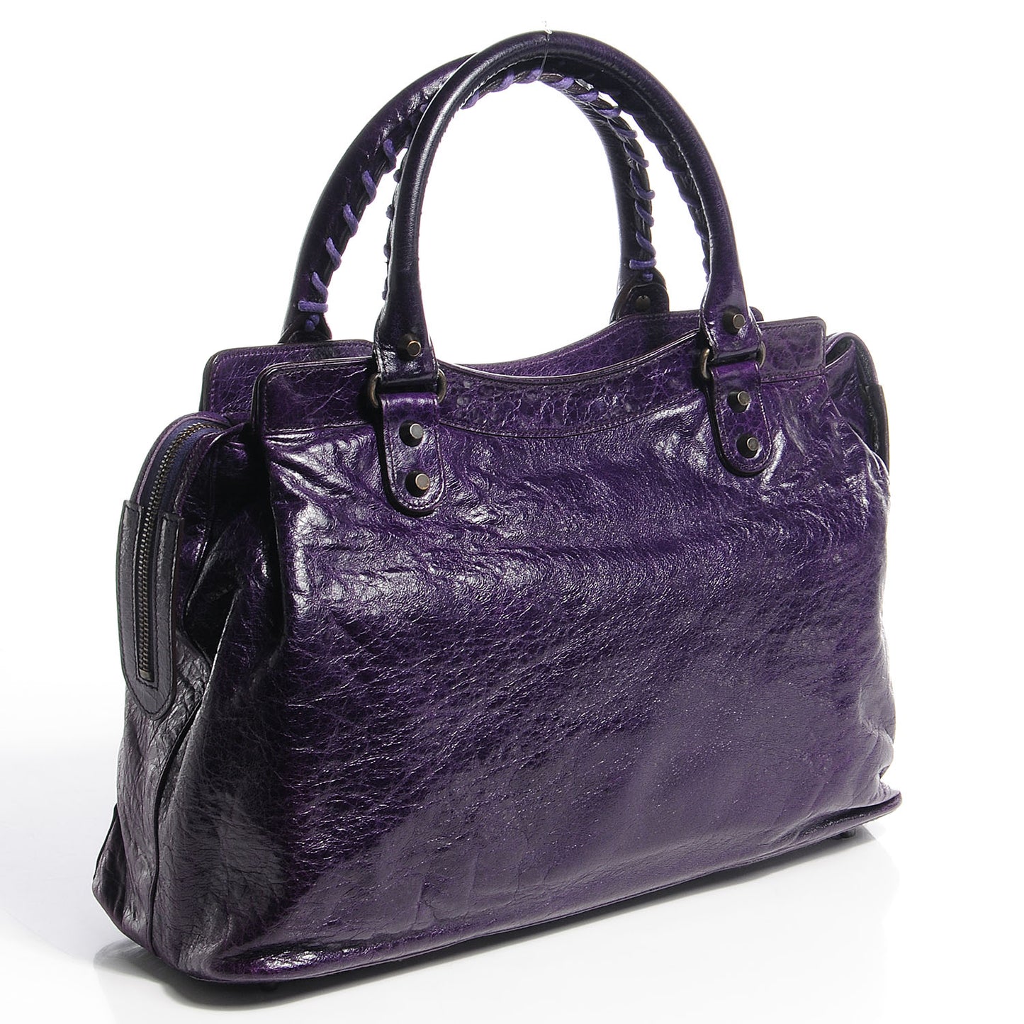 Chevre Step Bag Violet