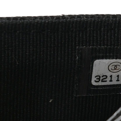 Chanel Caviar Quilted Small Gusset Flap Wallet Black 8 of 8