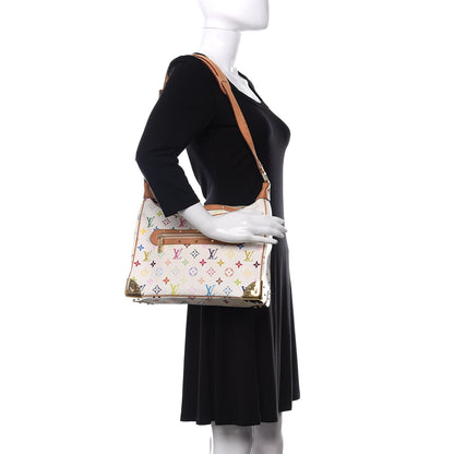 Louis Vuitton Monogram Multicolor Boulogne White 2 of 19