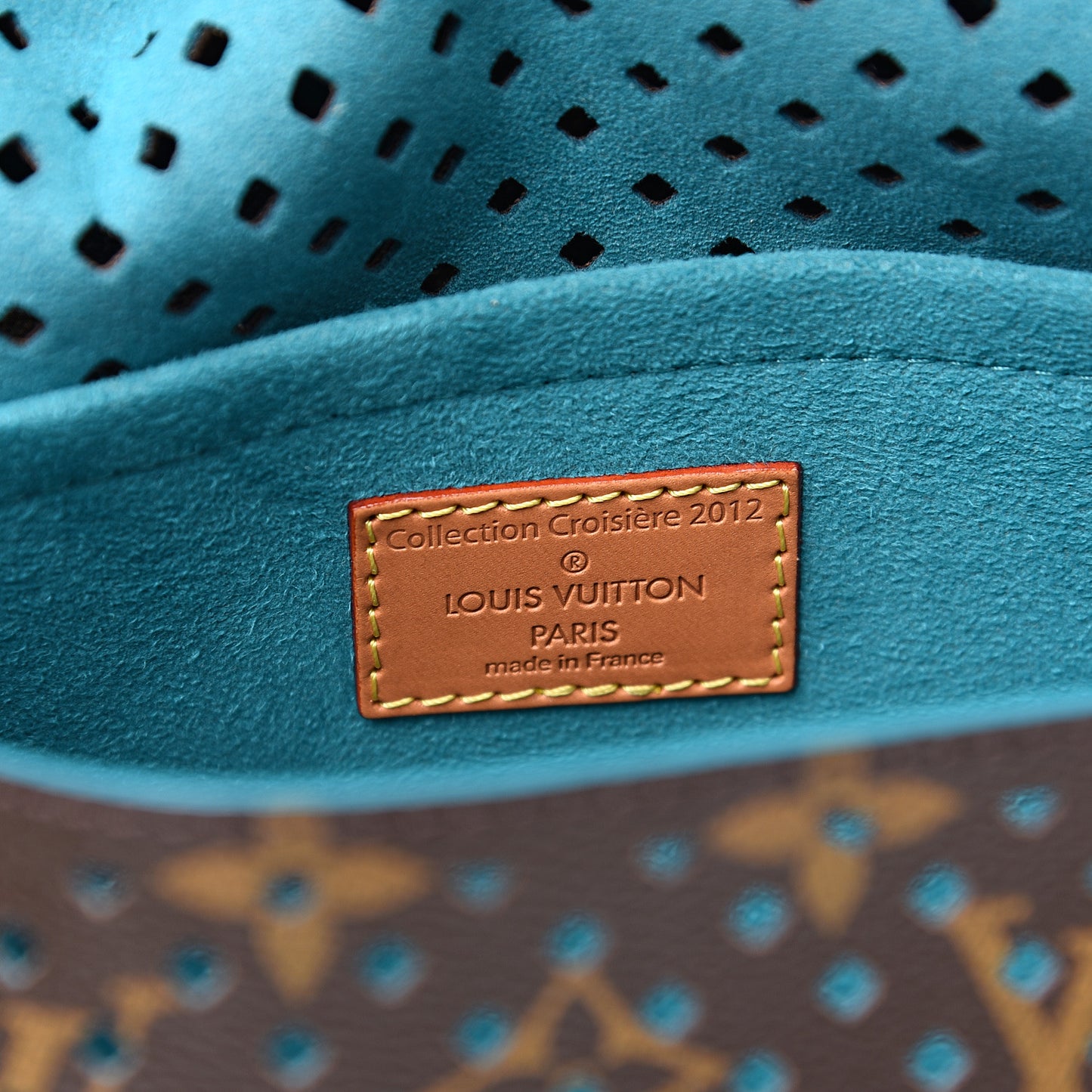 Monogram SC Flore Saumur Teal