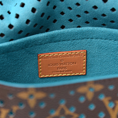 Louis Vuitton Monogram SC Flore Saumur Teal 6 of 10