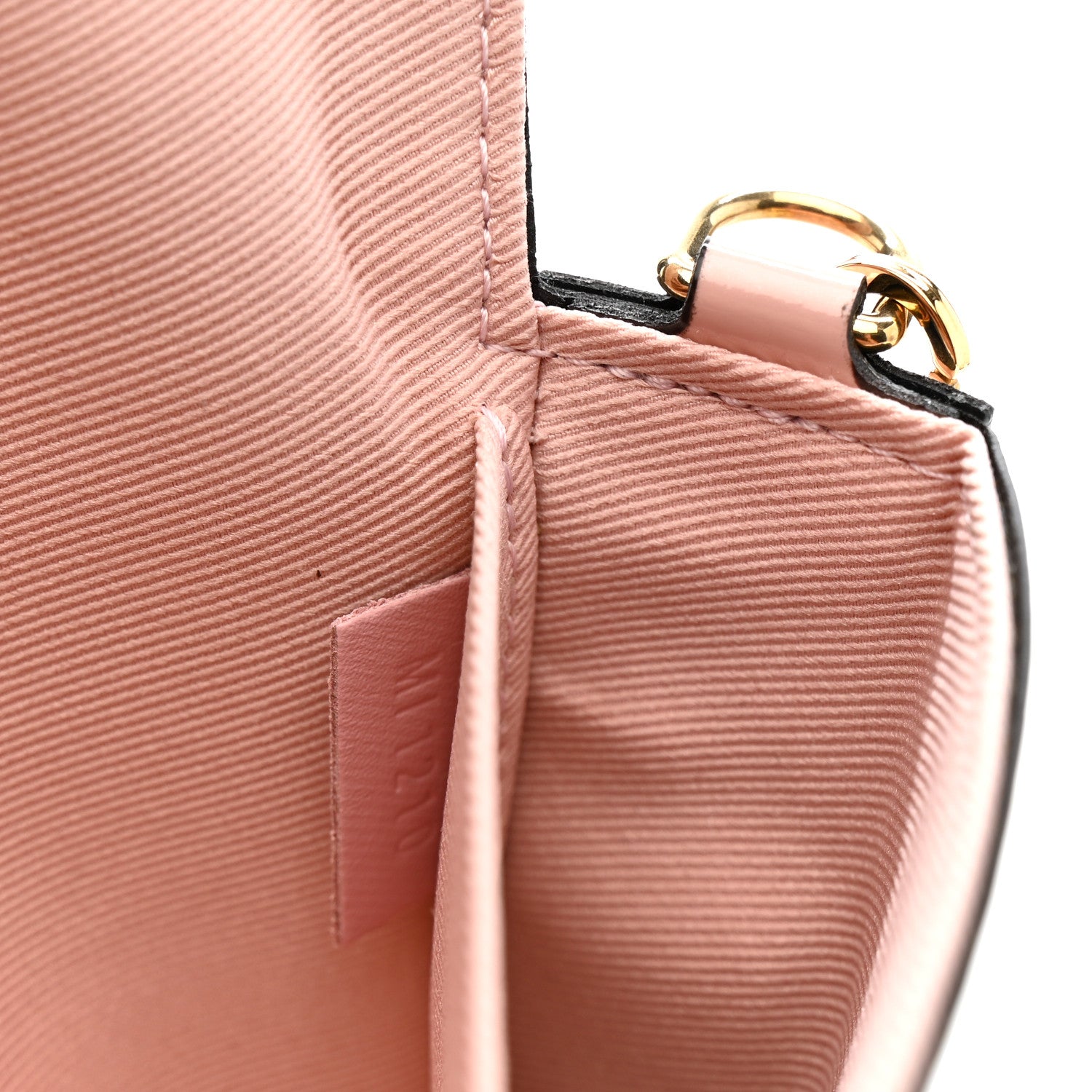 Louis Vuitton Vernis Felicie Chain Wallet Rose Ballerine 8 of 11