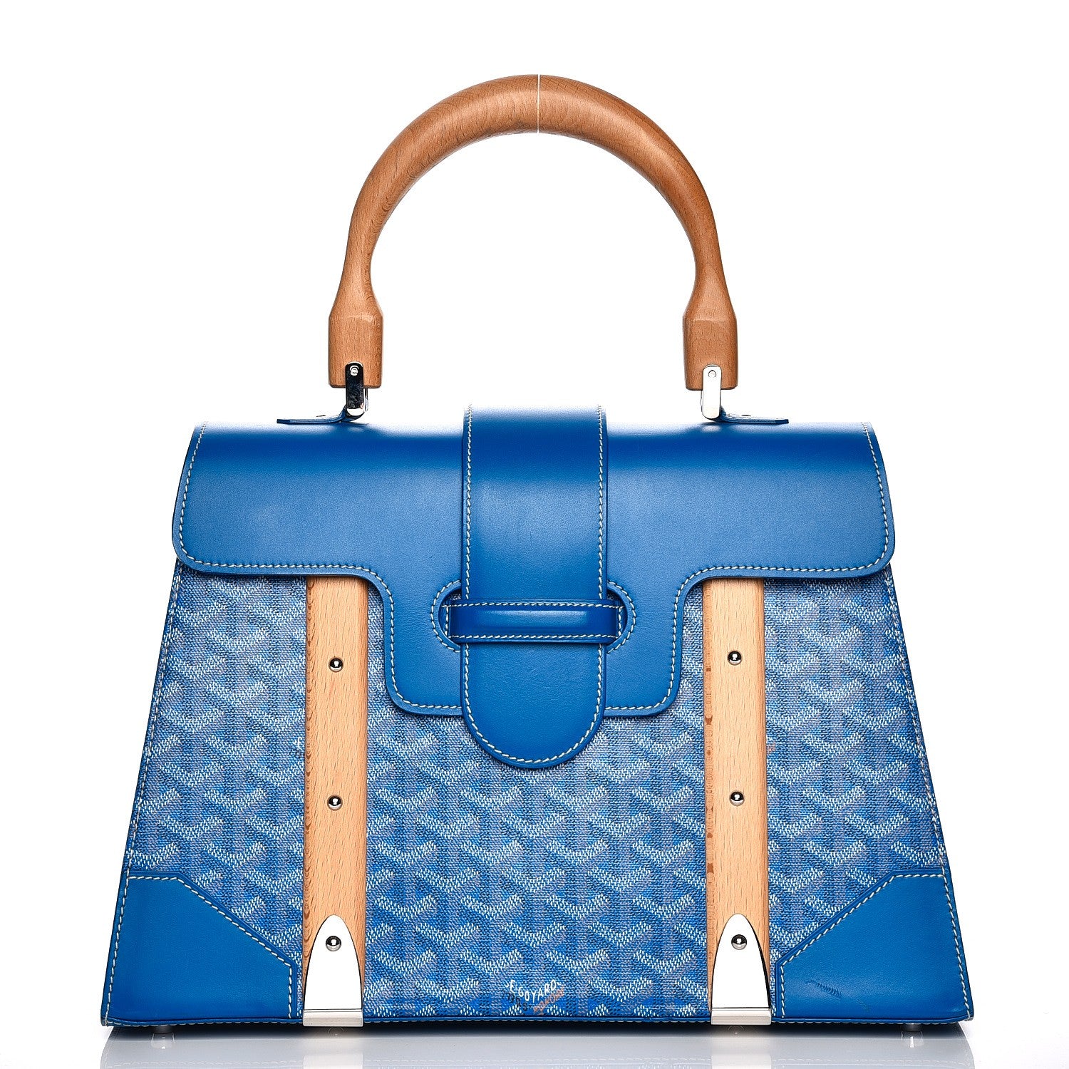 Goyard Goyardine Saigon MM Light Blue 1 of 8