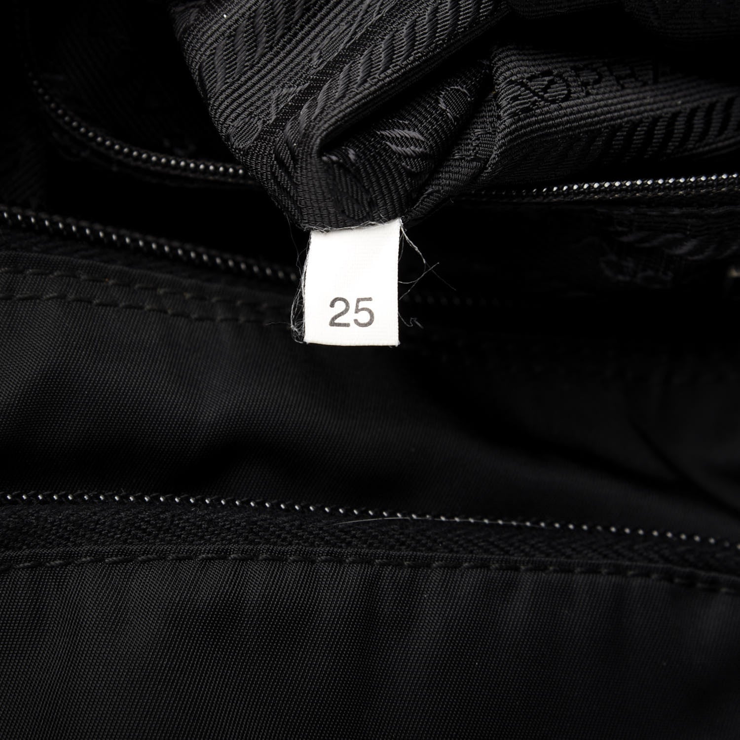 Prada Nylon Vela Messenger Bag Black 9 of 12
