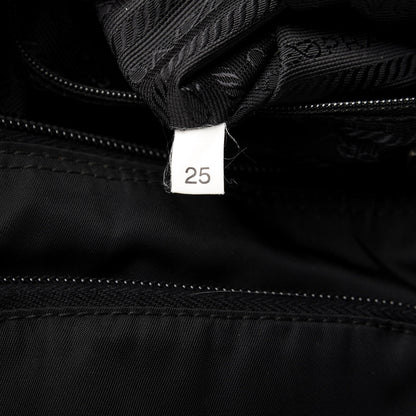 Prada Nylon Vela Messenger Bag Black 9 of 12