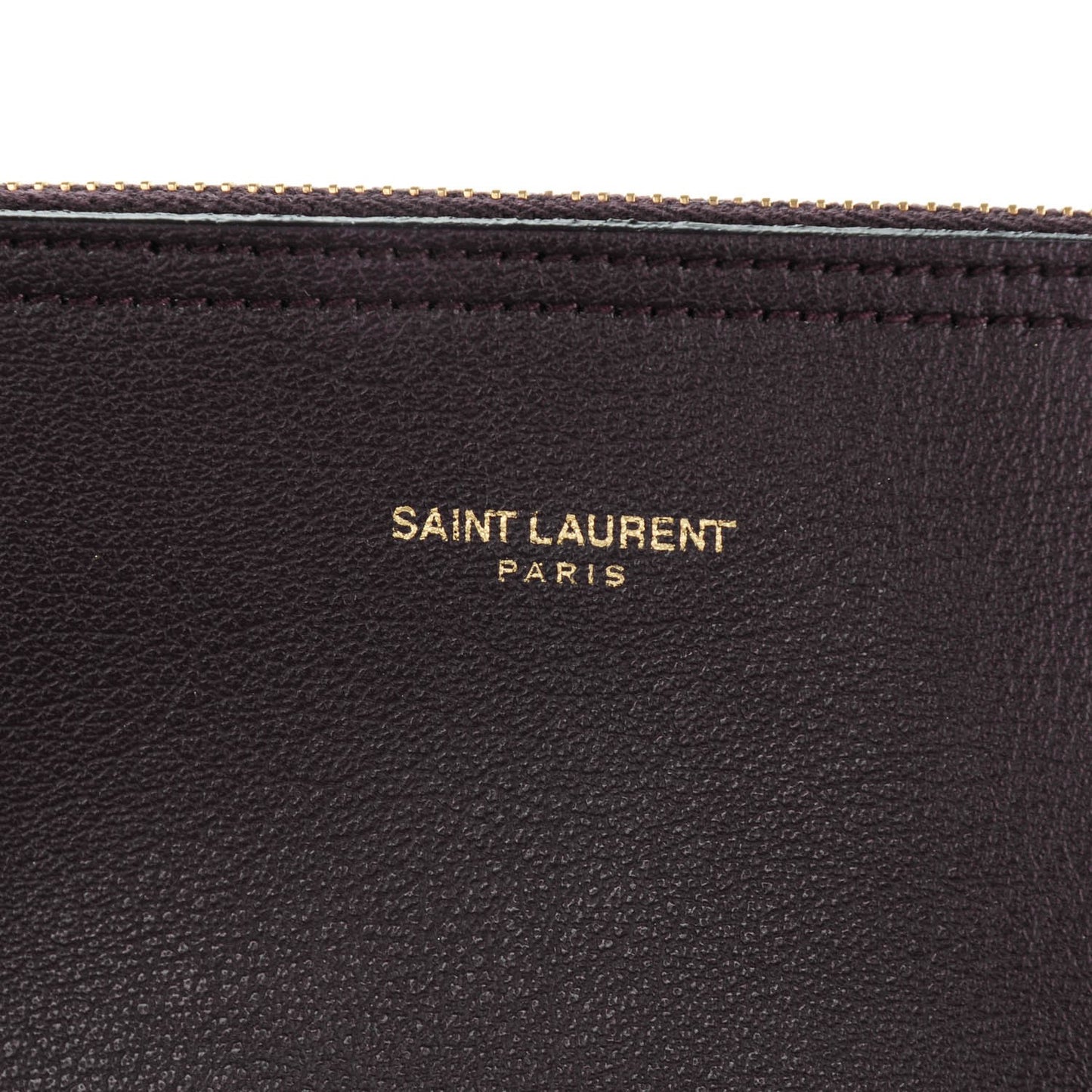 Calfskin Large Shopping Tote Bordeaux