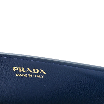 Prada Vitello Move Triangle Logo Miniborse Cobalto 6 of 8