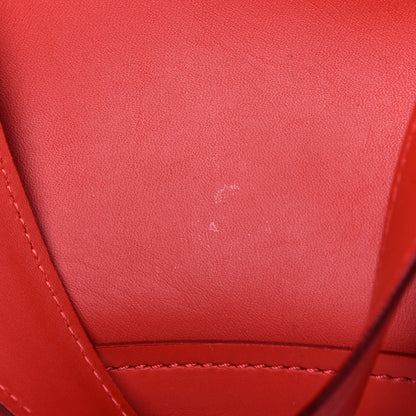 Chloe Calfskin Medium Paraty Metal Bar Trim Red 16 of 29