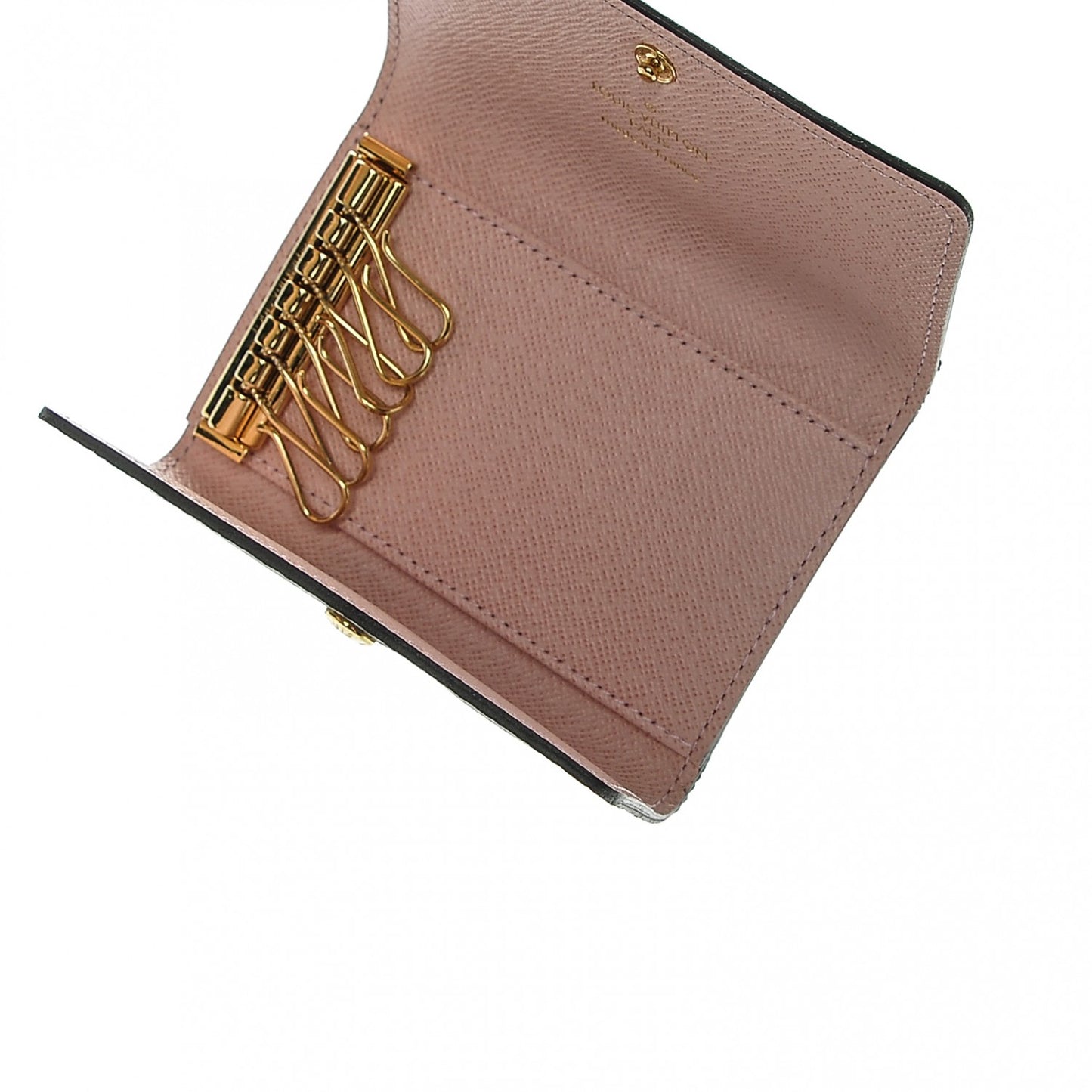 Monogram Multicles 6 Key Holder Rose Ballerine