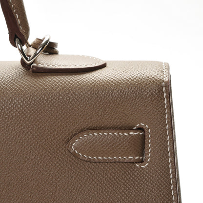 Hermes Epsom Kelly Sellier 35 Etoupe 14 of 27