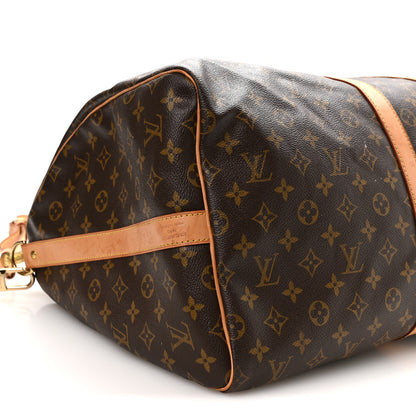 Louis Vuitton Monogram Keepall Bandouliere 55 8 of 10