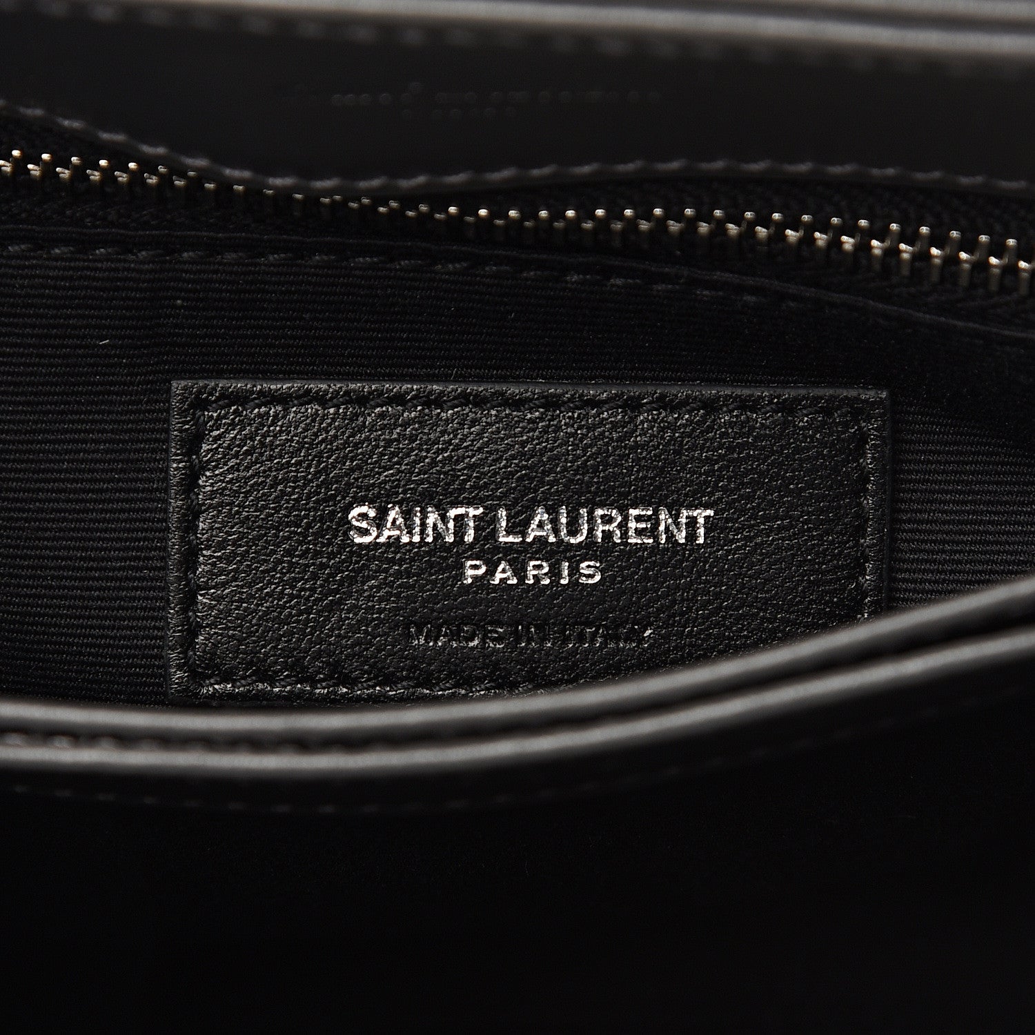 Saint Laurent Calfskin Y Quilted Monogram Toy Loulou Crossbody Bag Storm 6 of 9