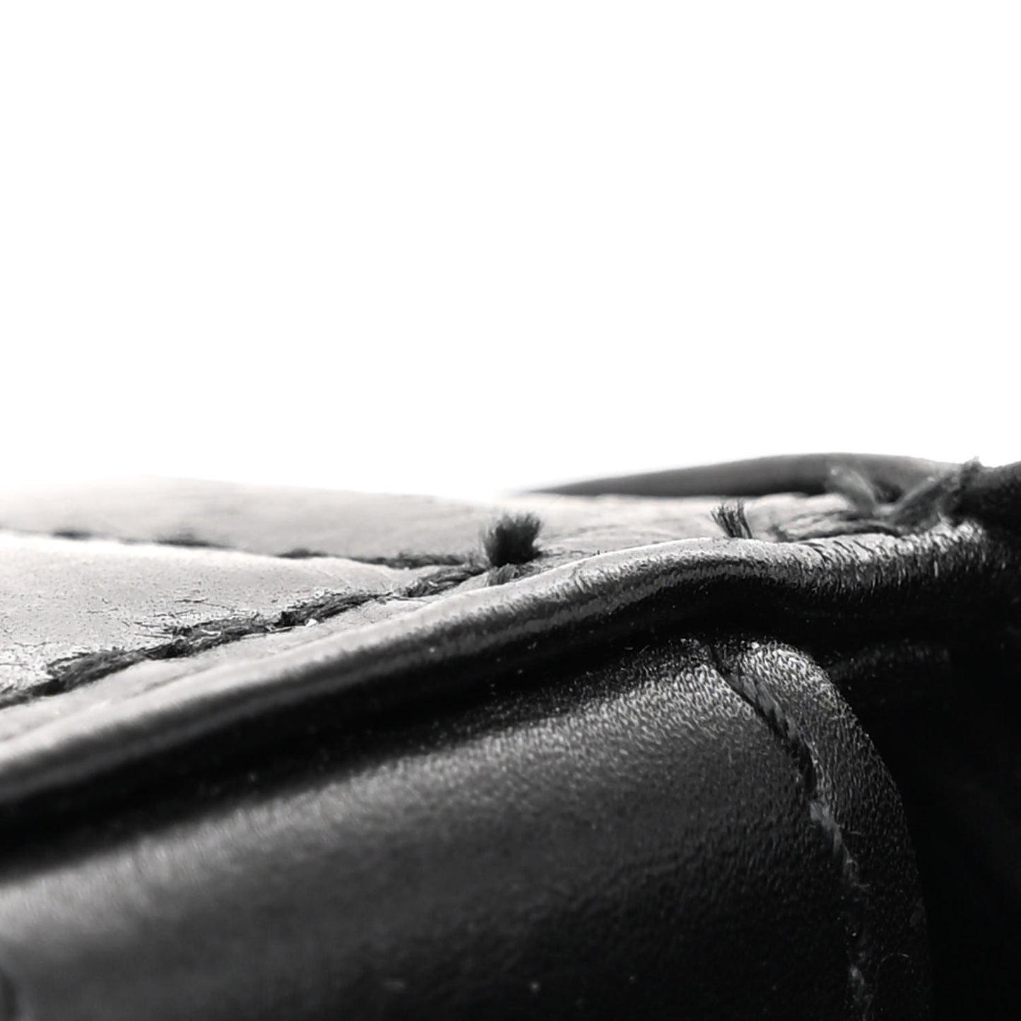 Paper Calfskin Maxi Intreccio Cassette Crossbody Bag Black