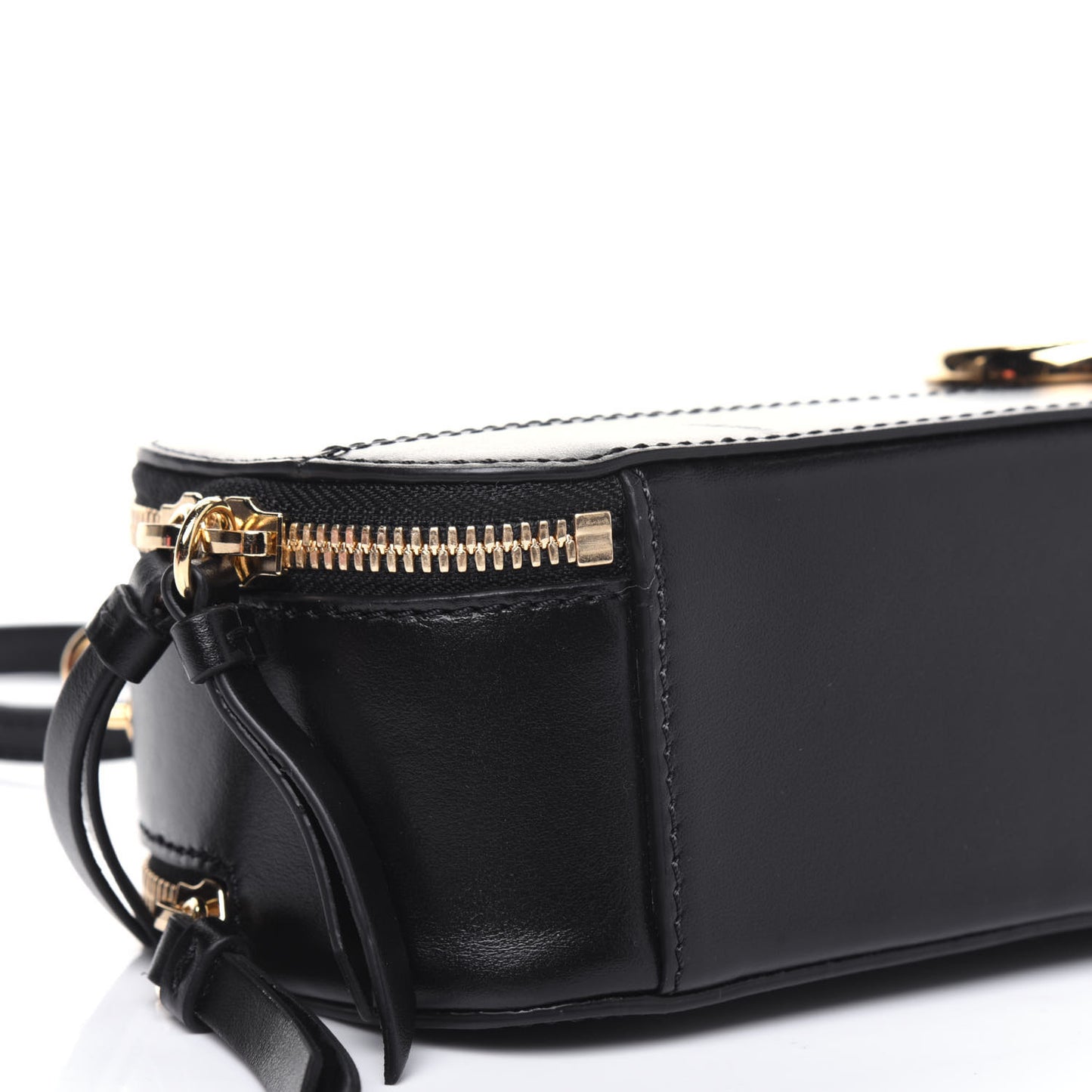 Calfskin Mini C Vanity Bag Black