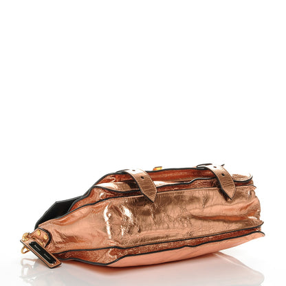 Proenza Schouler Metallic Lambskin Medium PS1 Satchel Copper 4 of 6