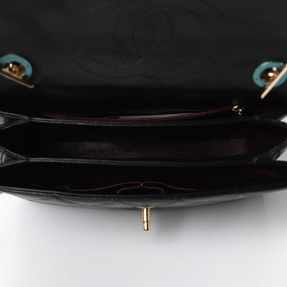 Chanel Lambskin Quilted Small Trendy CC Dual Handle Flap Bag Black 5 of 10