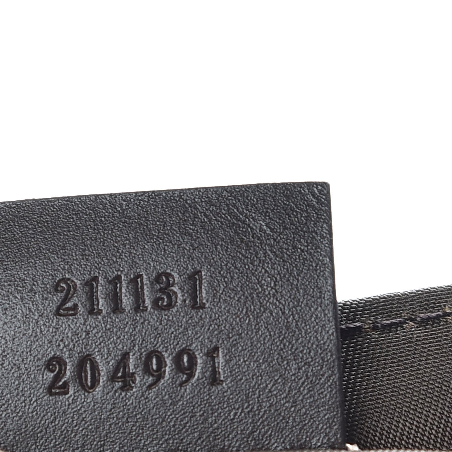 Gucci GG Supreme Monogram Selleria Calfskin Messenger Diaper Bag Beige Ebony Cocoa Dark Chocolate 9 of 10