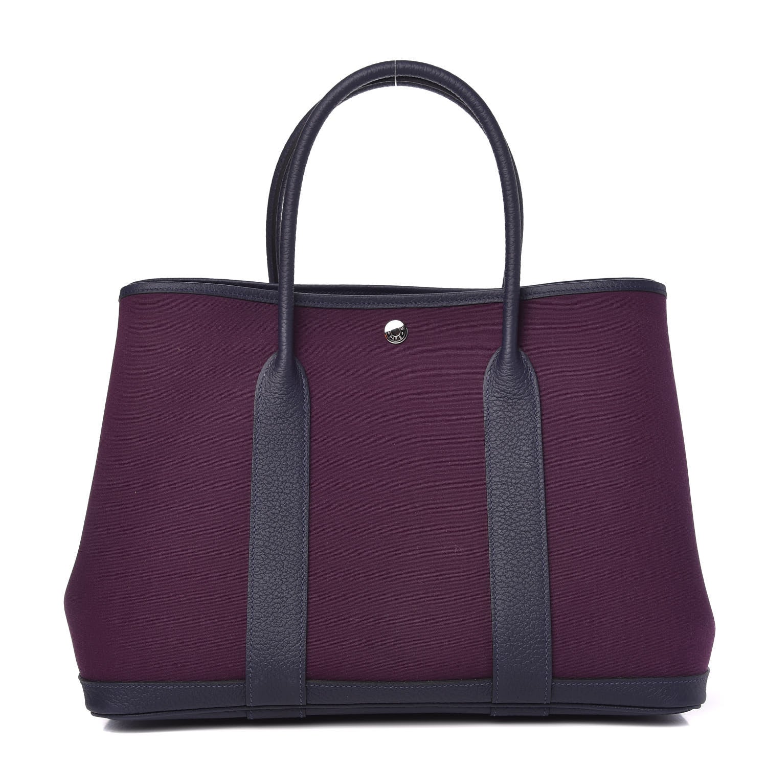 Hermes Toile Negonda Garden Party 36 MM Cassis Bleu Nuit 1 of 10