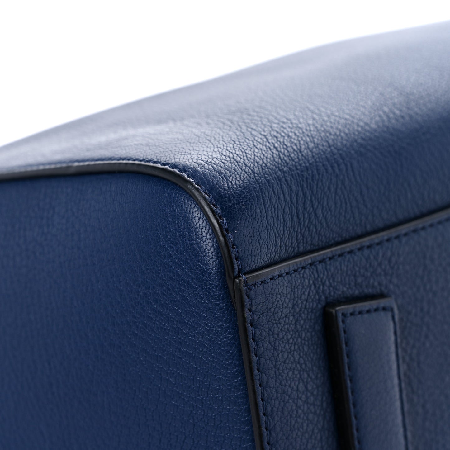 Sugar Goatskin Medium Antigona Deep Blue