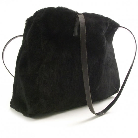 Rabbit Fur Tote