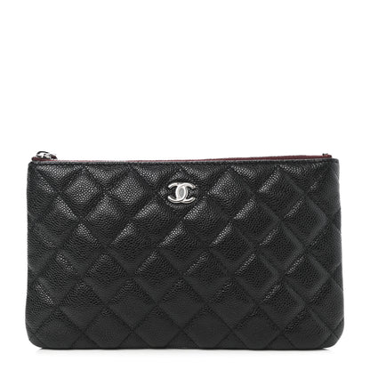 Chanel Caviar Quilted Cosmetic Case Black 1 of 7