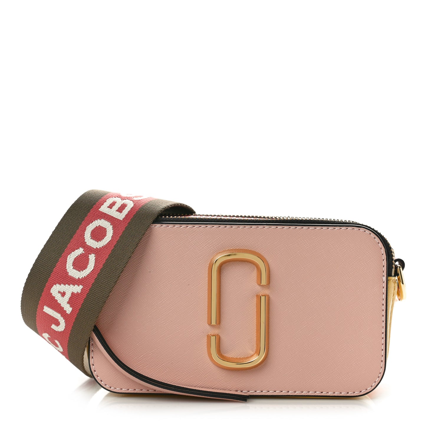 Saffiano Small Snapshot Camera Bag New Rose