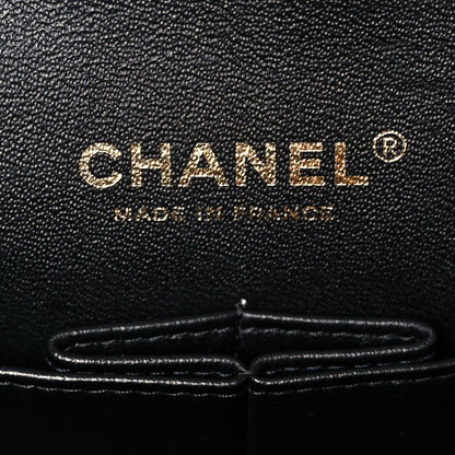 Chanel Caviar Quilted Medium Double Flap Black 6 of 12