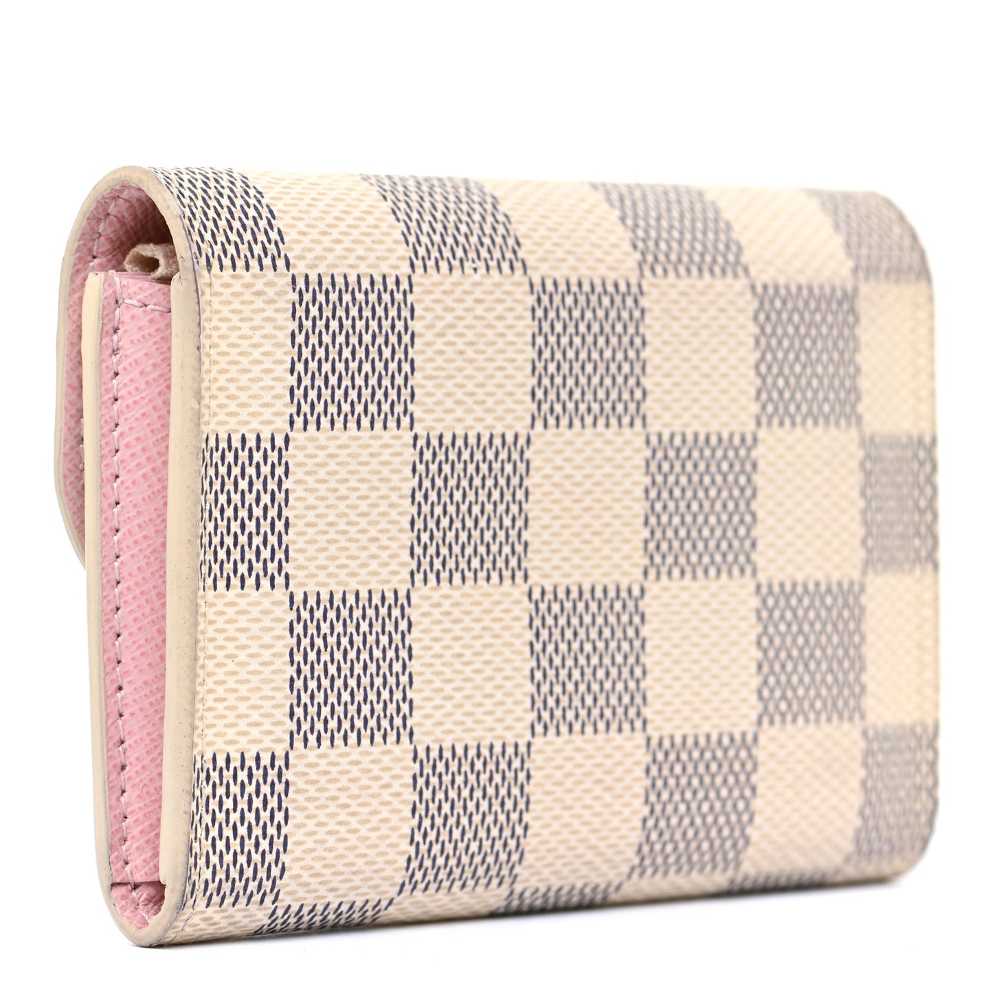 Damier Azur Rosalie Coin Purse Rose Ballerine