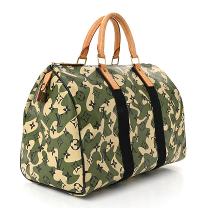 Louis Vuitton Monogram Camouflage Speedy 35 3 of 11