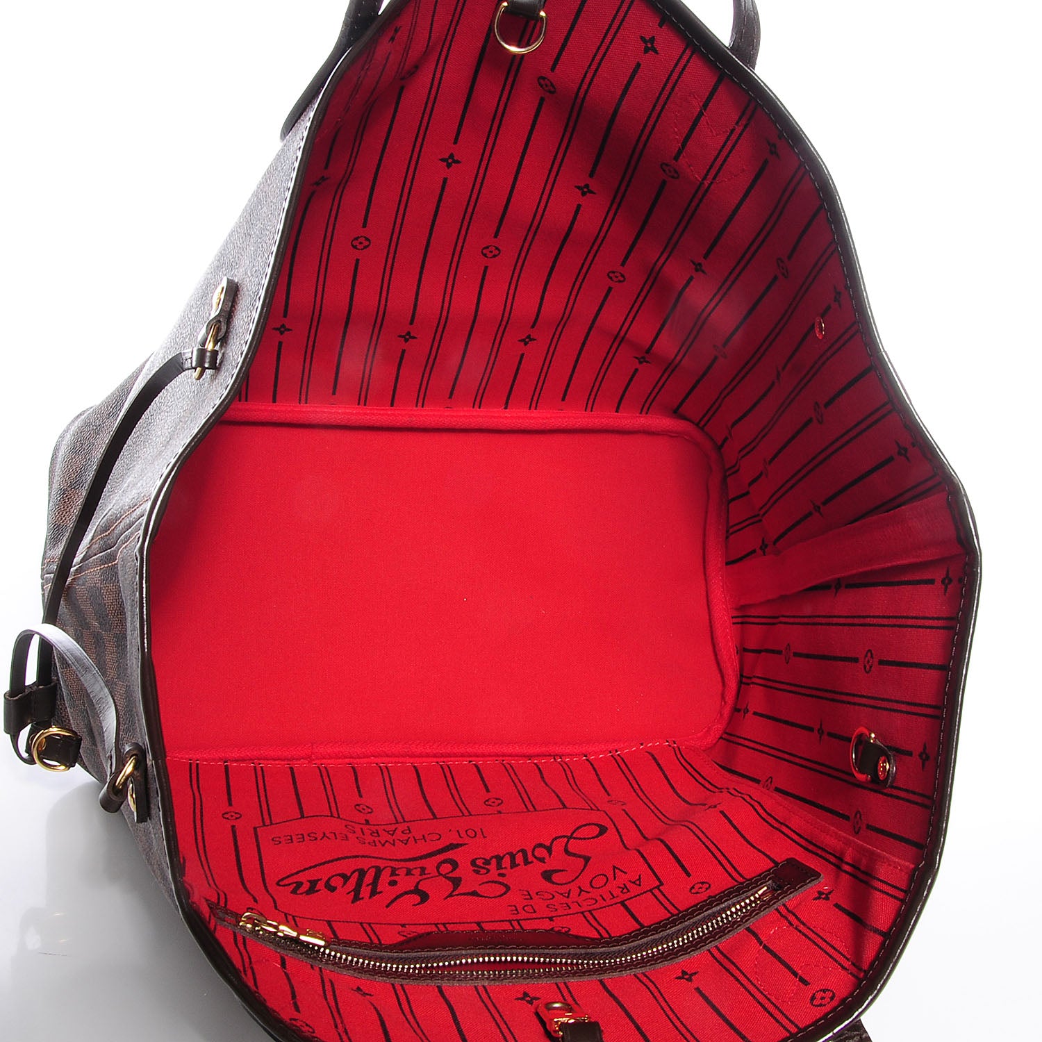 Louis Vuitton Damier Ebene Neverfull MM 5 of 7
