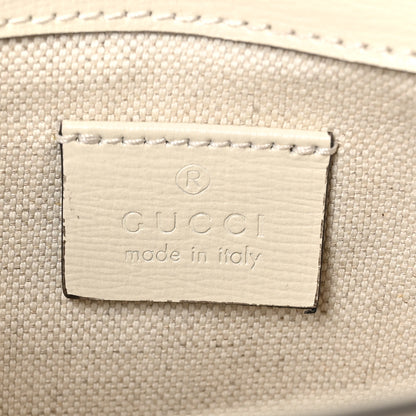 Gucci Azalea Calfskin Web Mini Horsebit 1955 Shoulder Bag Mystic White 6 of 10