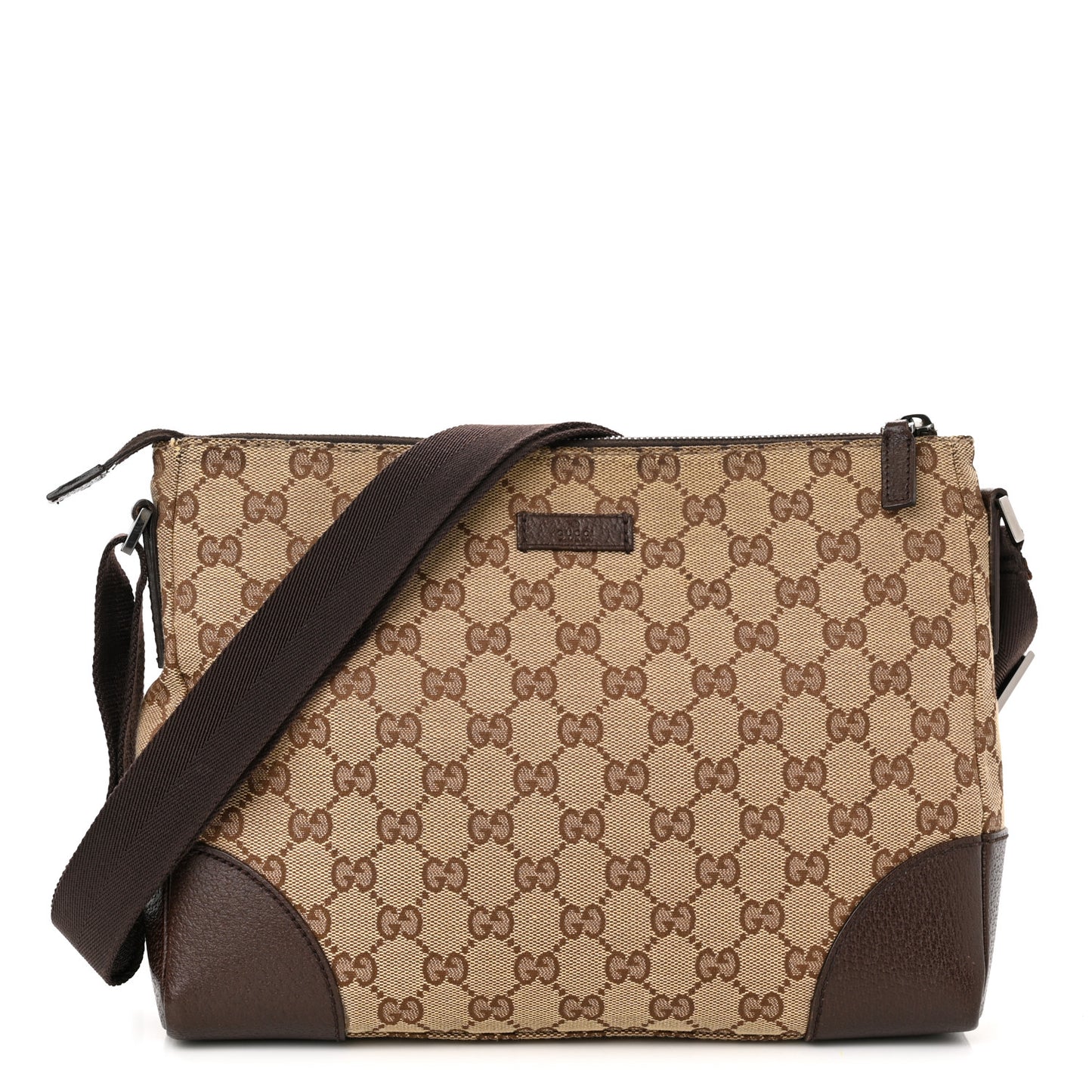 Monogram Joy Messenger Bag Dark Brown