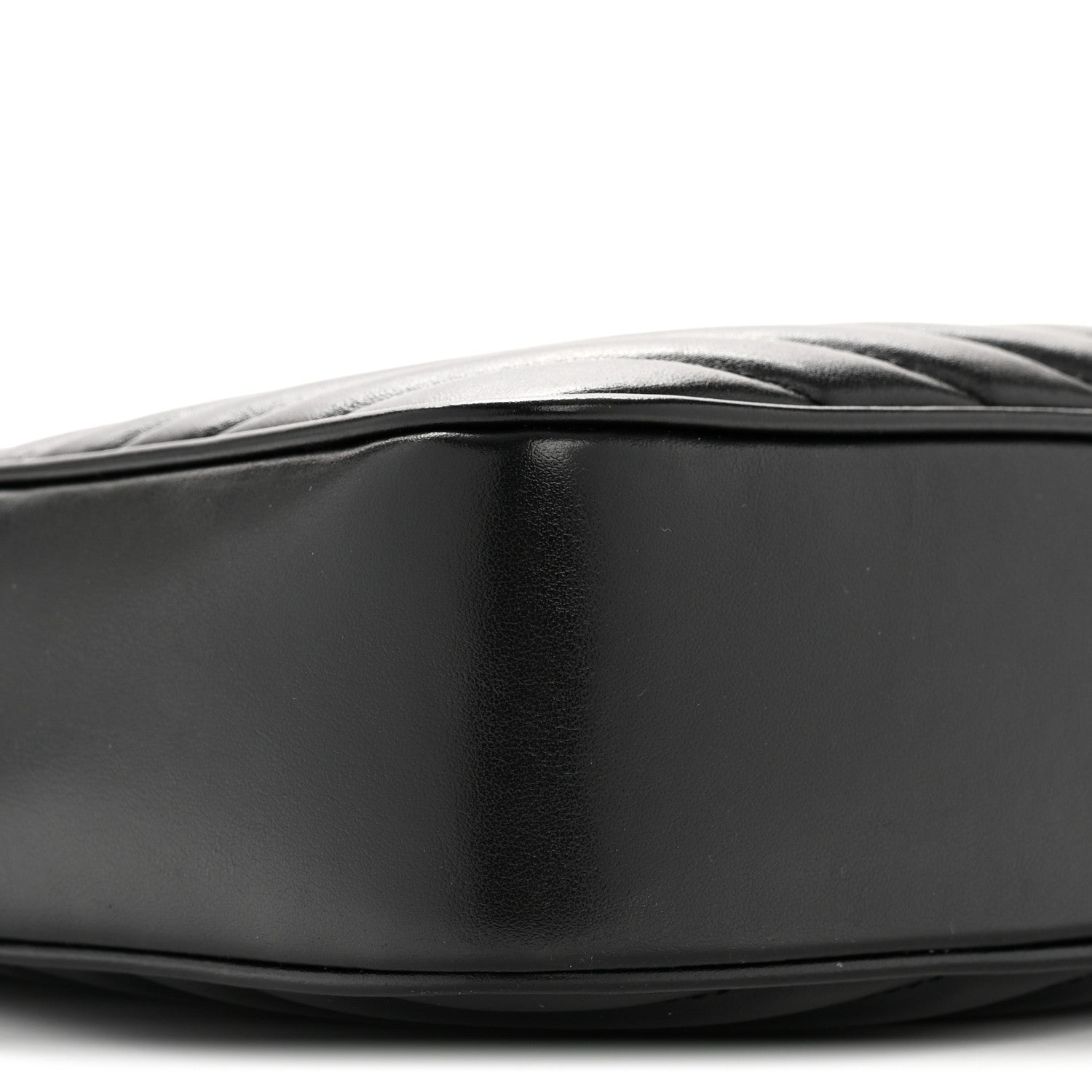 Saint Laurent Calfskin Matelasse Monogram Lou Camera Bag Black 9 of 13