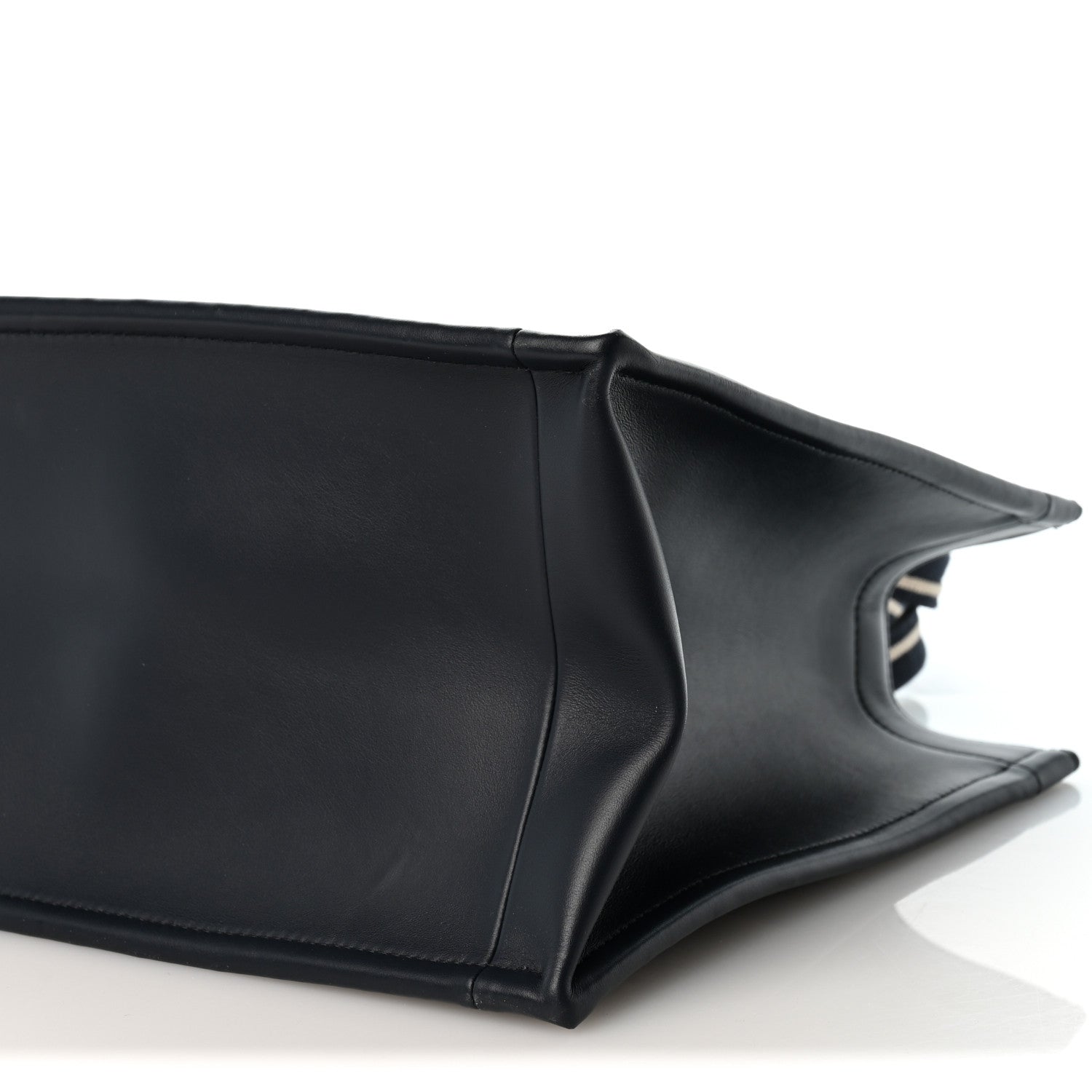 Christian Dior Oblique Calfskin Medium Book Tote With Strap Blue Multicolor 10 of 14
