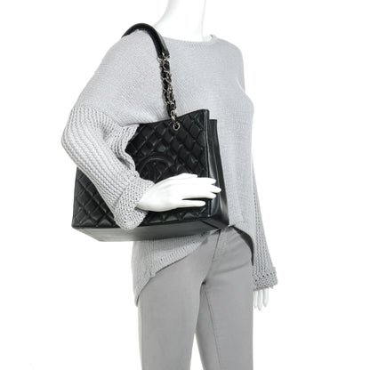 Chanel Caviar Grand Shopping Tote GST Black 2 of 7