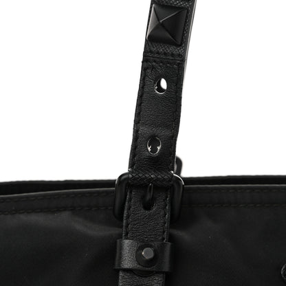 Prada Nylon New Vela Studded Black 14 of 18