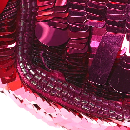 Fendi Sequin Paillettes Vitello Grace Sex and the City Mini Baguette Ciclamino Pilar 13 of 13