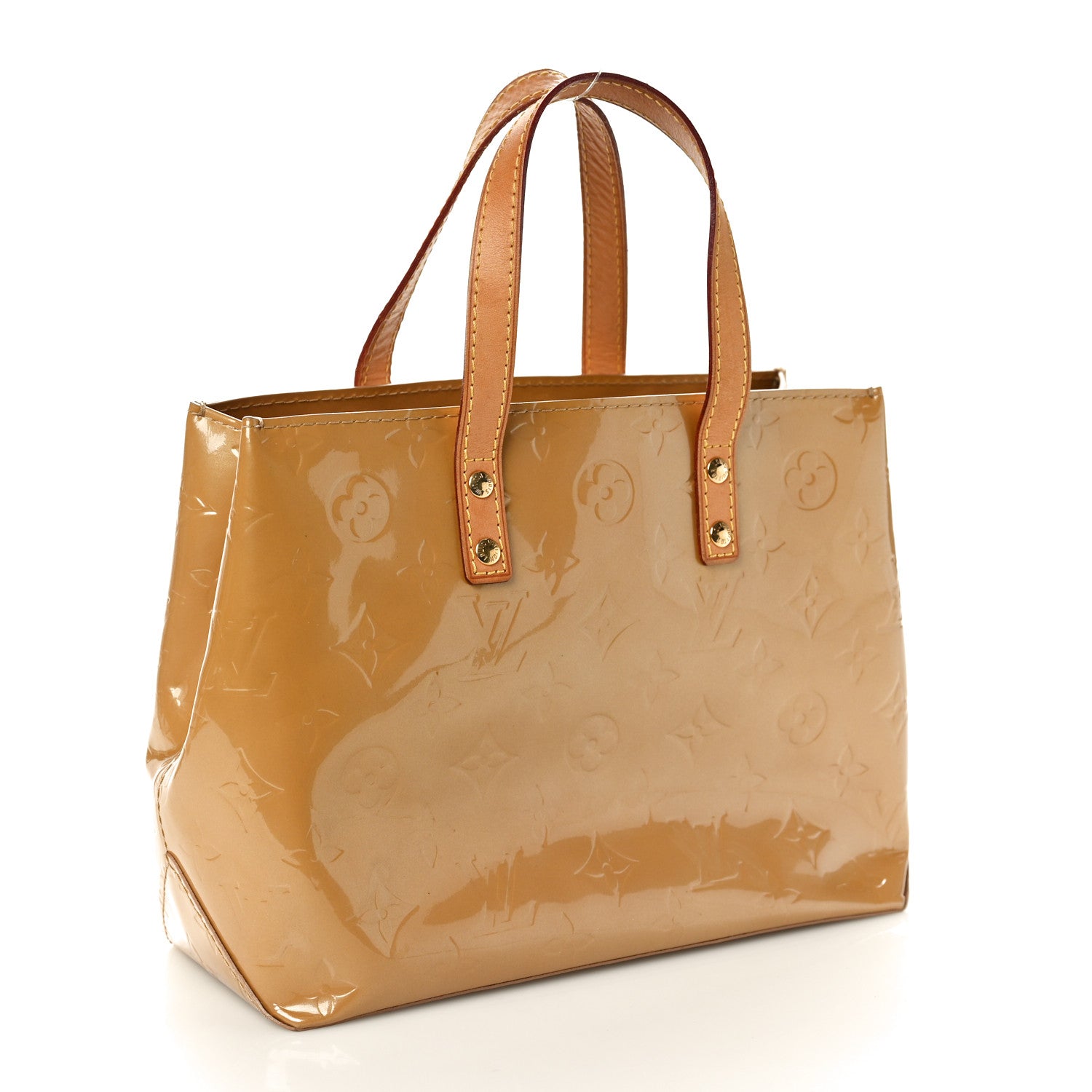 Louis Vuitton Vernis Reade PM Beige 3 of 10