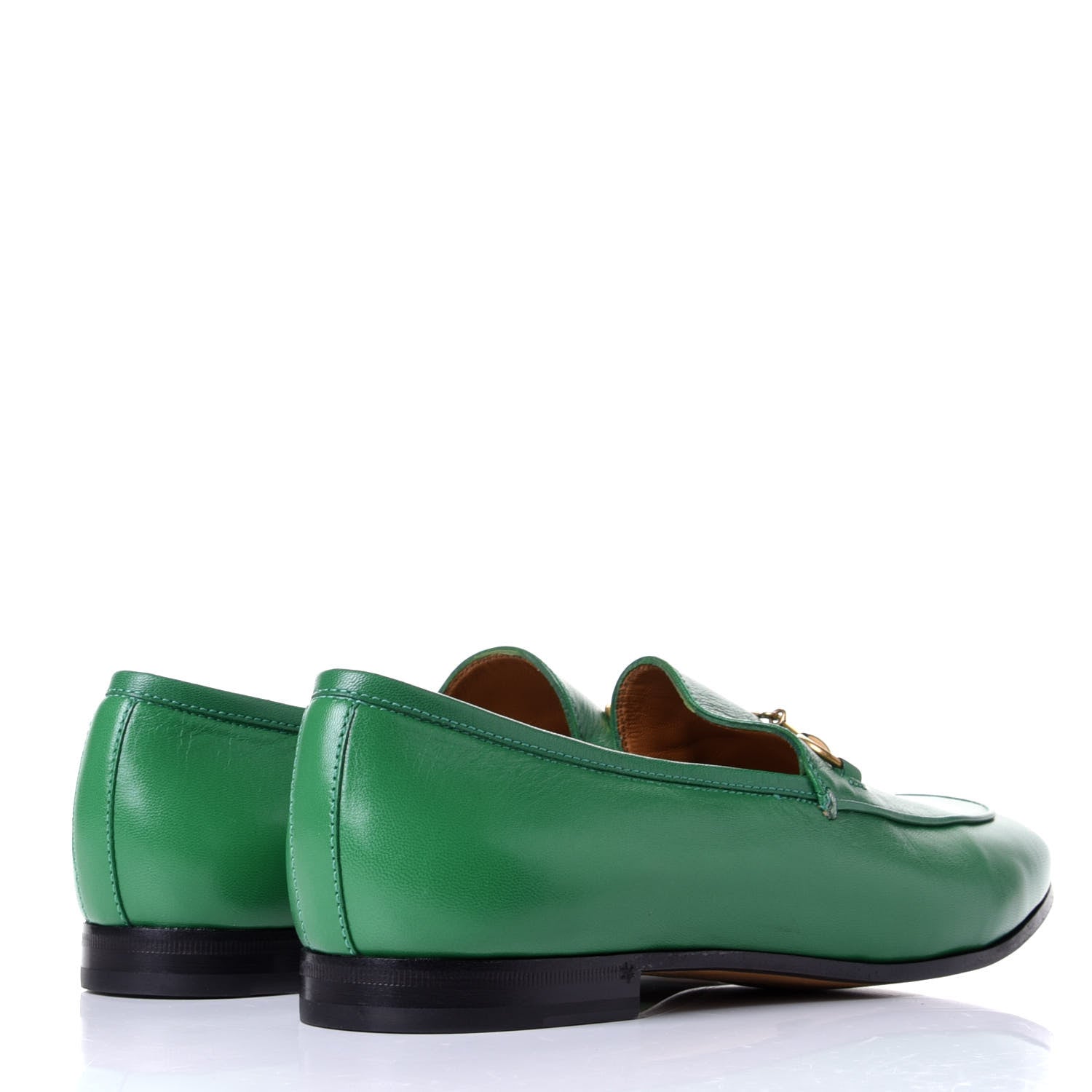 Gucci Malaga Kid Womens Jordaan Loafers 41 New Shamarock 8 of 20