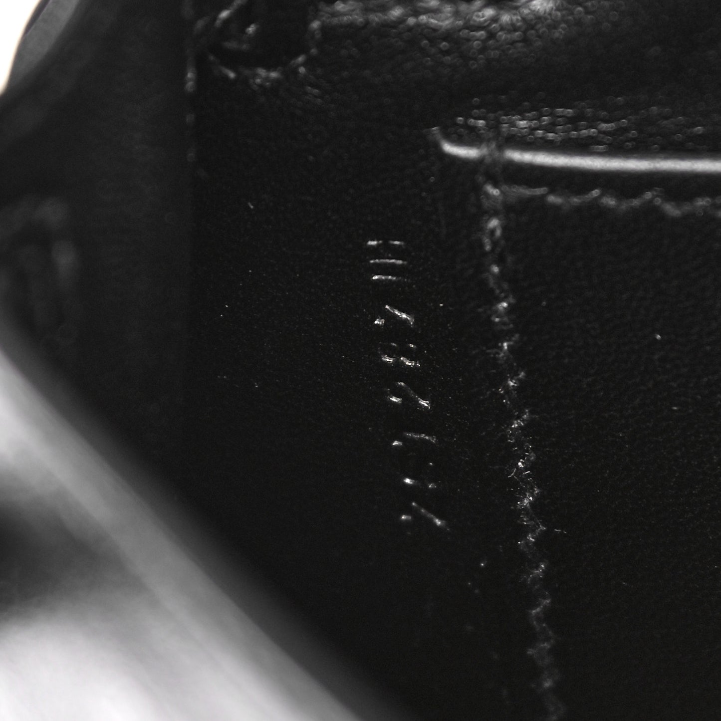 Ostrich Kelly Sellier Mini 20 Black