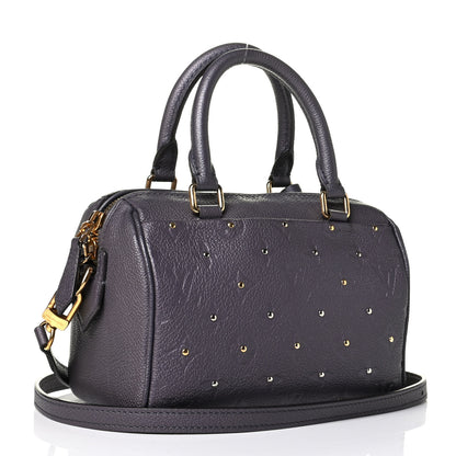 Louis Vuitton Empreinte Studded Speedy Bandouliere 20 Gris Silver 2 of 7