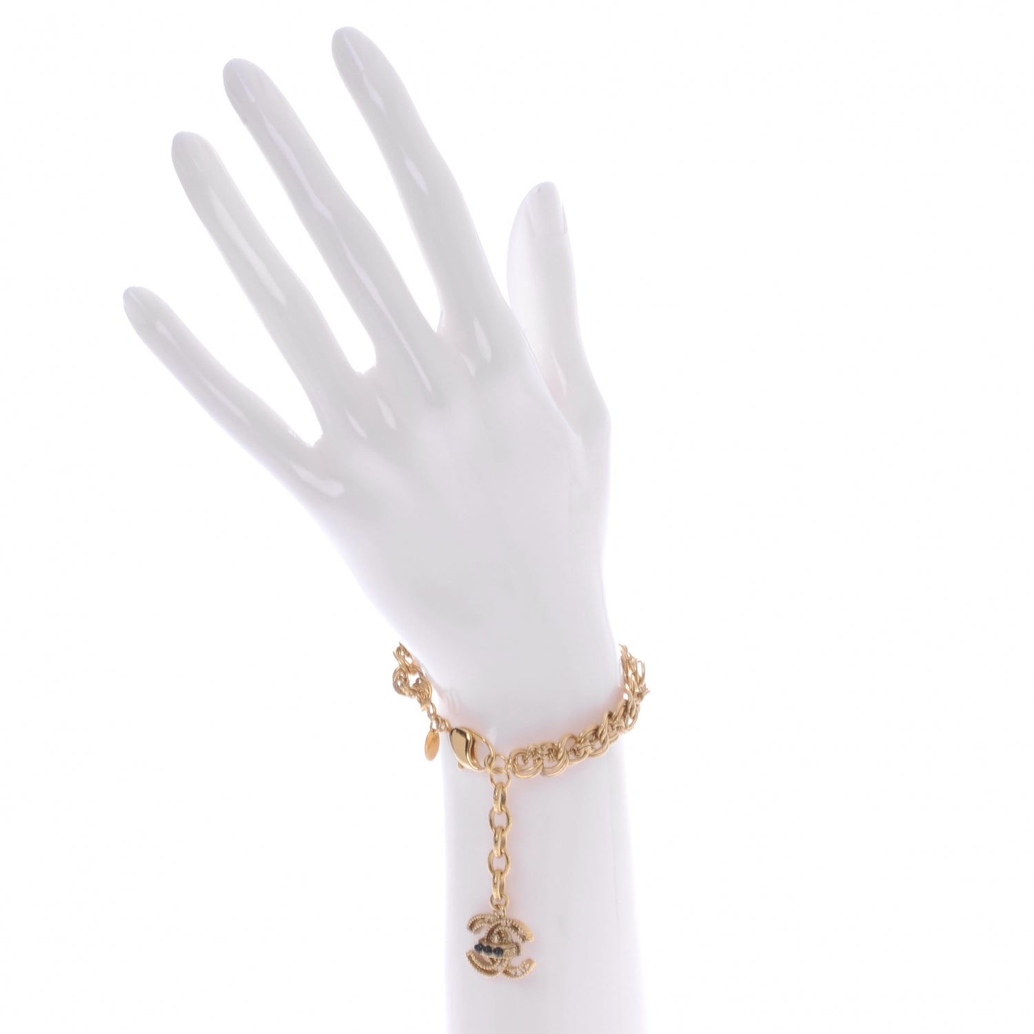 Chanel Paris Byzance CC Bracelet Gold 2 of 7