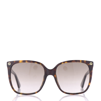 Gucci Acetate GG Sunglasses GG0022/S Tortoise 2 of 7