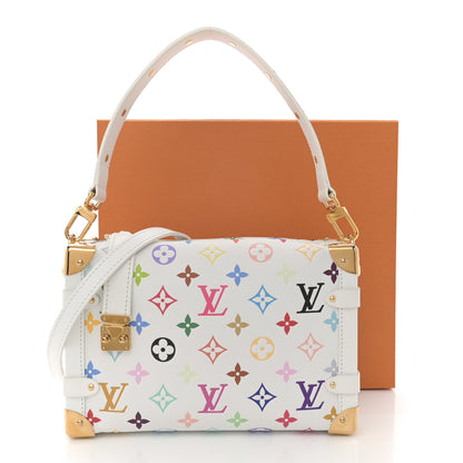 Louis Vuitton LV x TM Cowhide Monogram Multicolor Side Trunk MM White 13 of 13