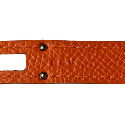 Hermes Epsom Kelly Longue Wallet Orange 7 of 9