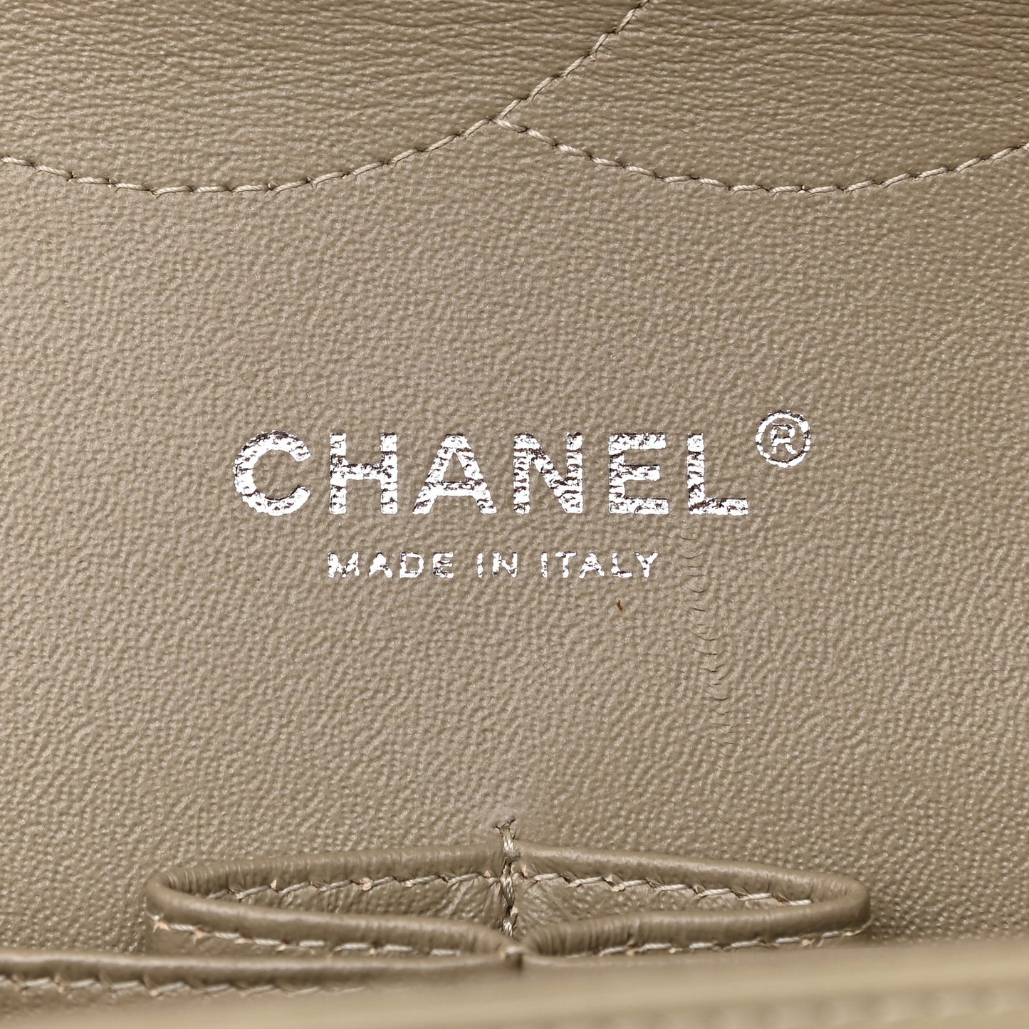 Patent Calfskin Quilted Jumbo Double Flap Gold