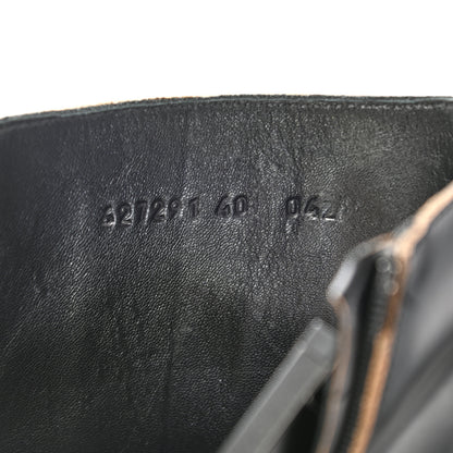 Gucci Cordovan Lux Dionysus Hunder Boots 40 Black 9 of 12