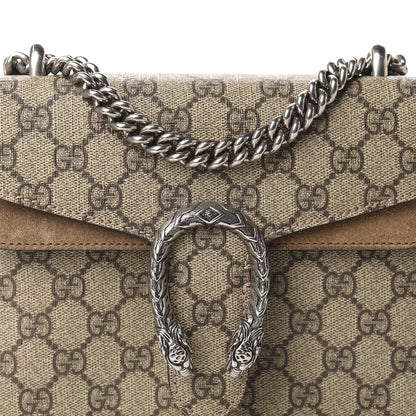 Gucci GG Supreme Monogram Mini Dionysus Shoulder Bag Taupe 11 of 11