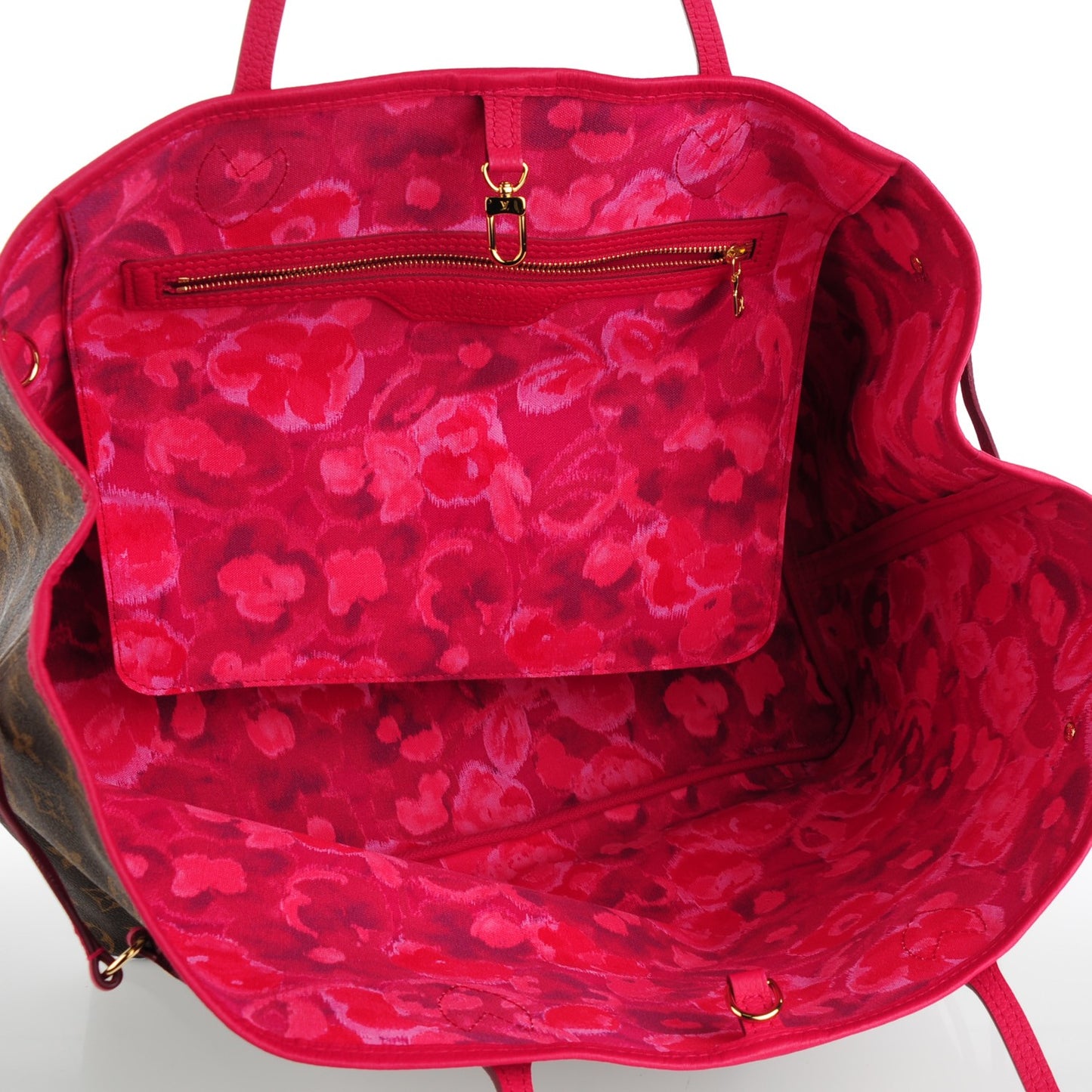 Monogram Articles de Voyage Ikat Neverfull GM Rose Indien